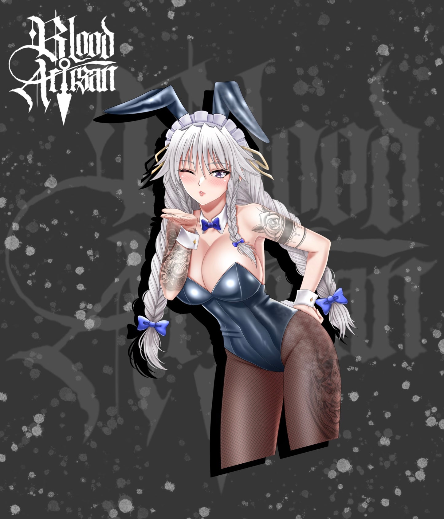 Grayfia Lucigue Bunny Decal