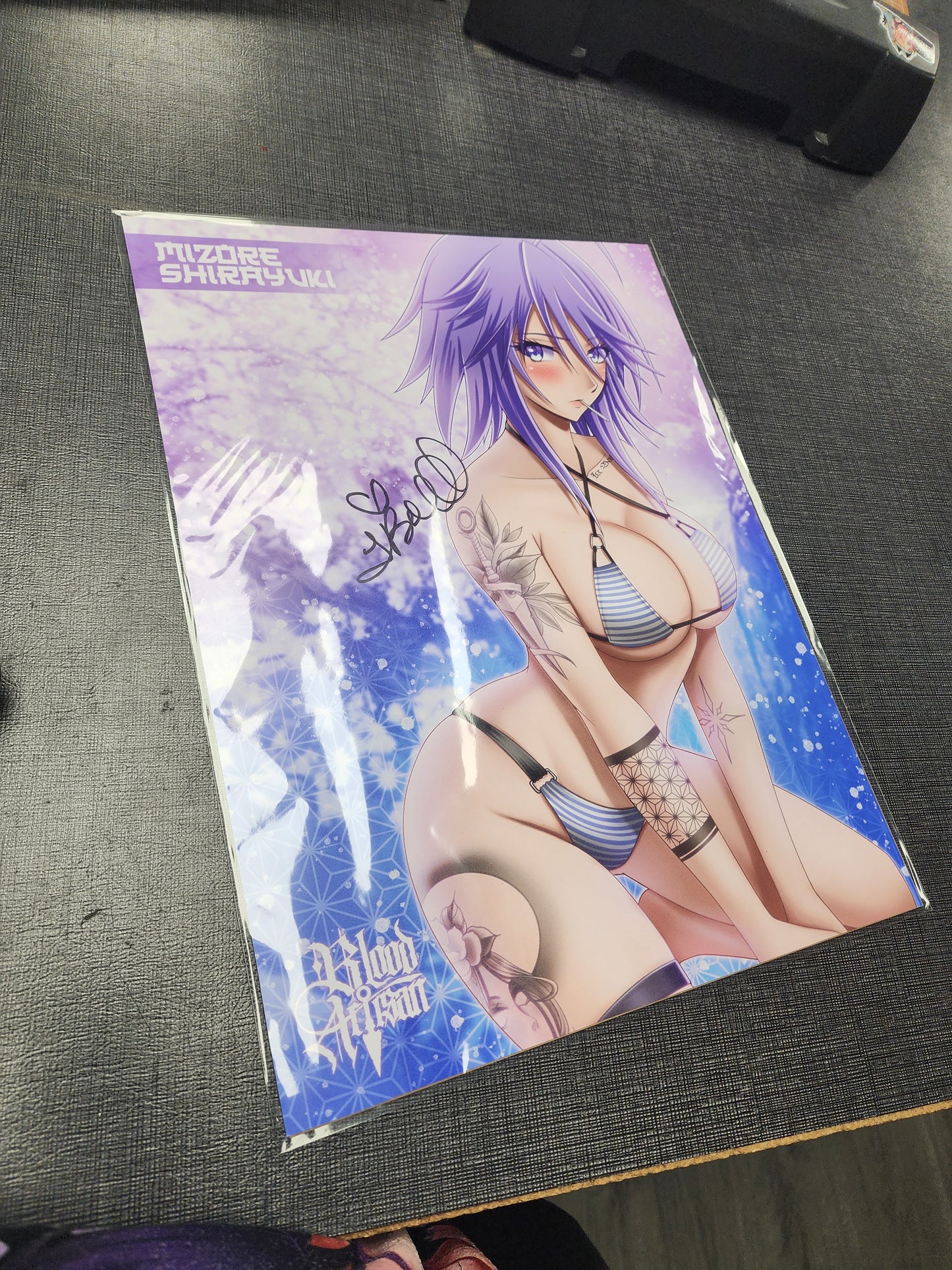Signed Mizore Print by Tia Ballard