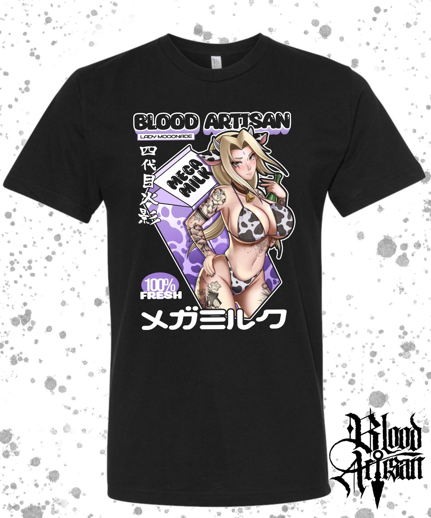 Lady Tsunade Cow T-Shirt