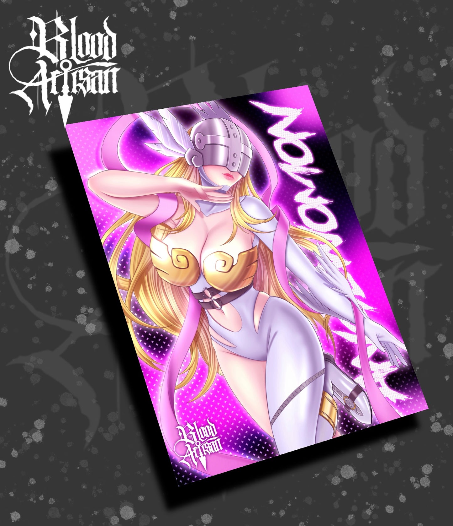 Angelwomon Clothed Print