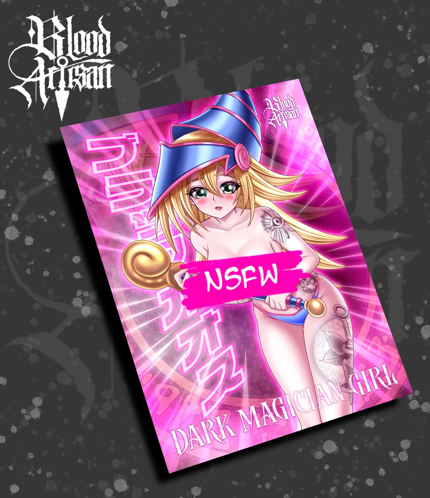 Dark Magian Girl V2 NSFW Print