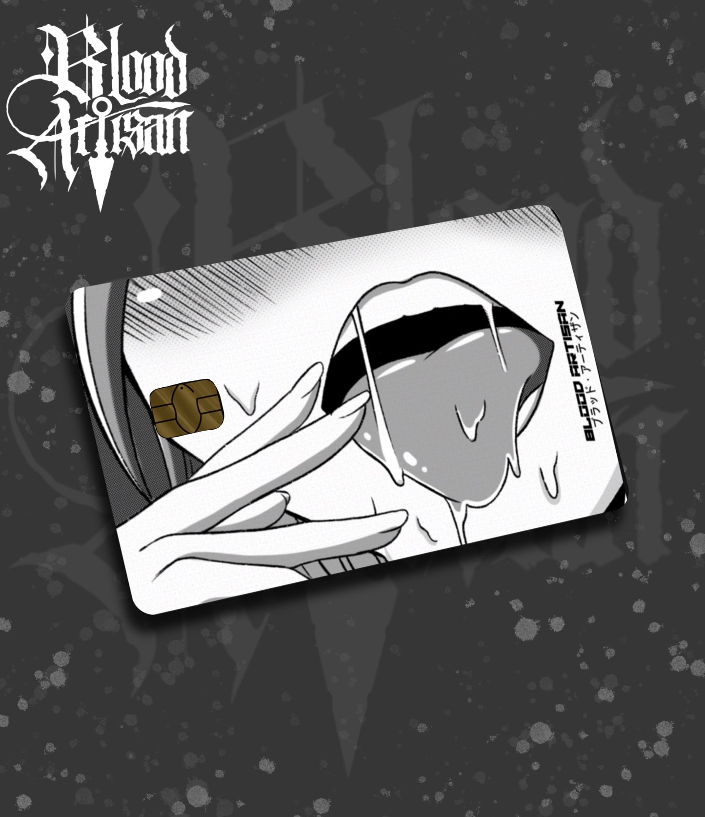 Raunchy Mouth Card