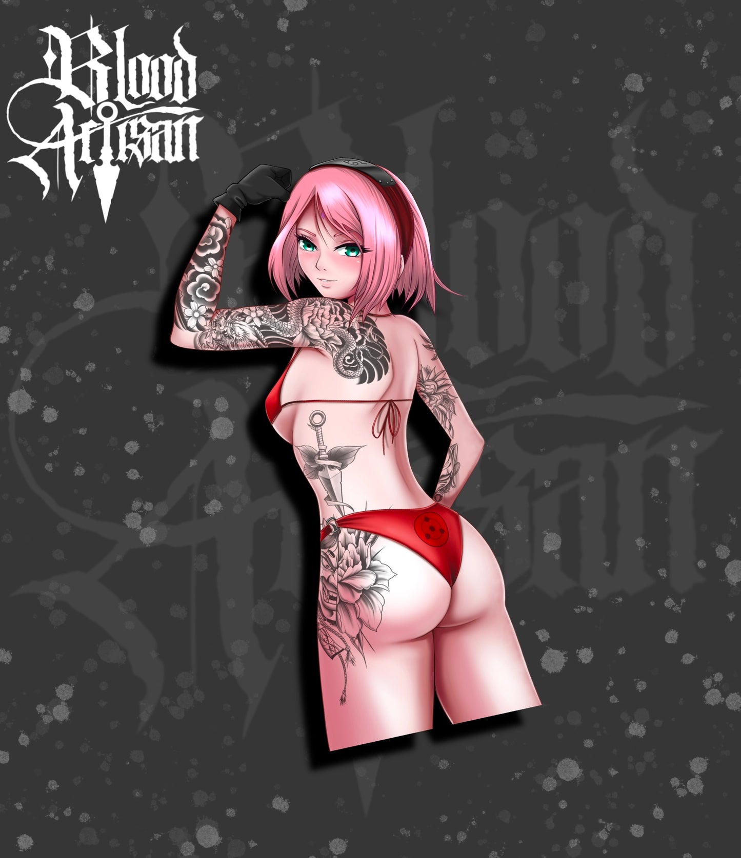 Sakura Decal