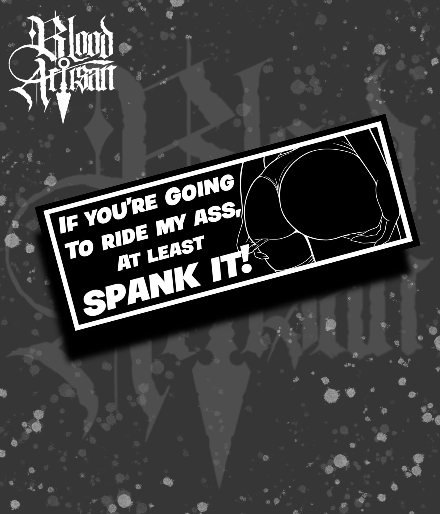 Spank It Bumper Sticker