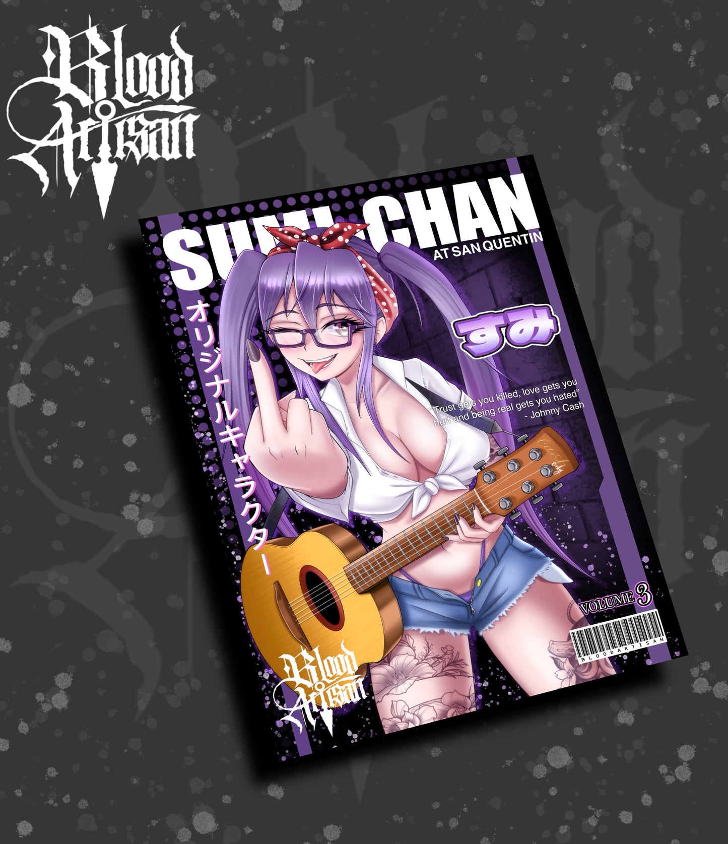 Sumi Cash Print