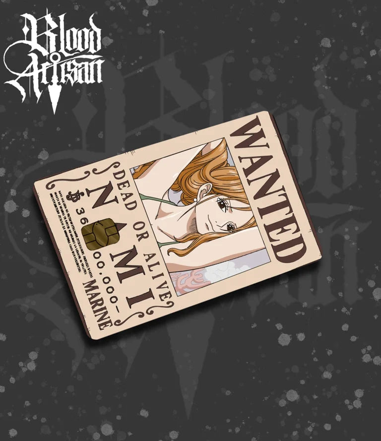 Wanted Nami Card