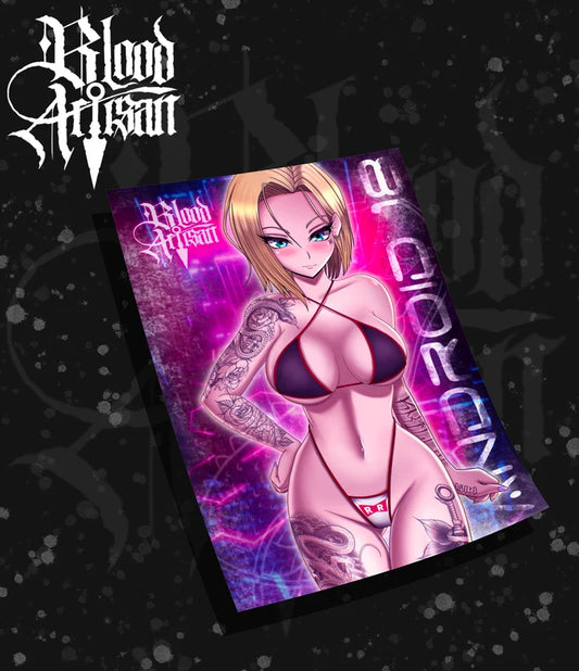 Android 18 V2 Print