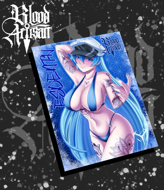Esdeath V2 Print