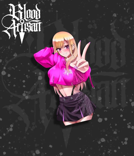 Marin-Chan Street Wear Decal