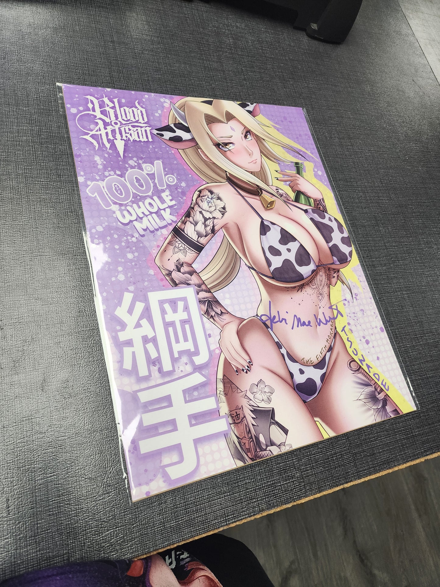 Signed Lady Tsunade Cow Version By Debi Mae West