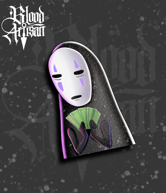 No Face Money Peeker