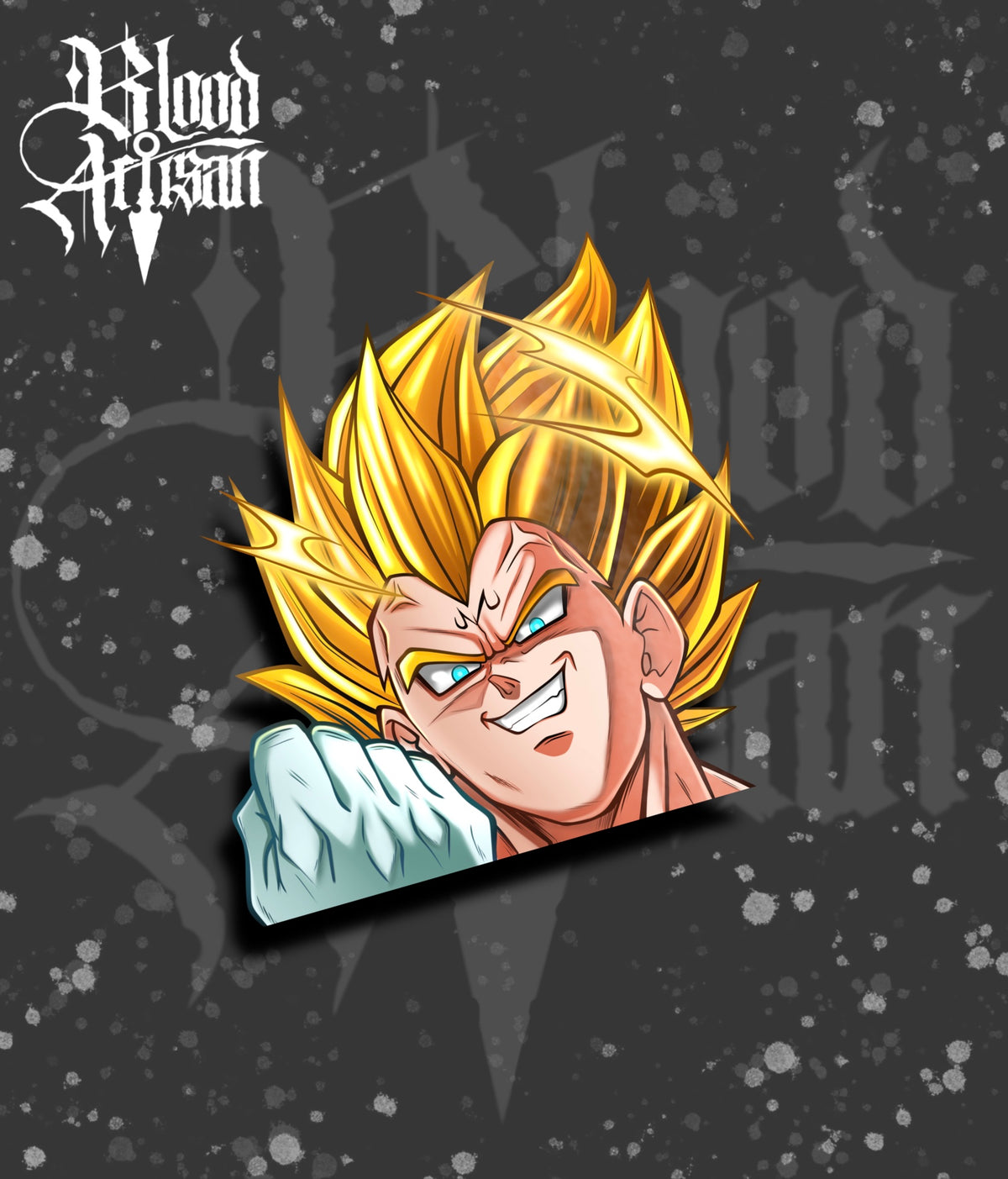 Majin Vegeta Peeker