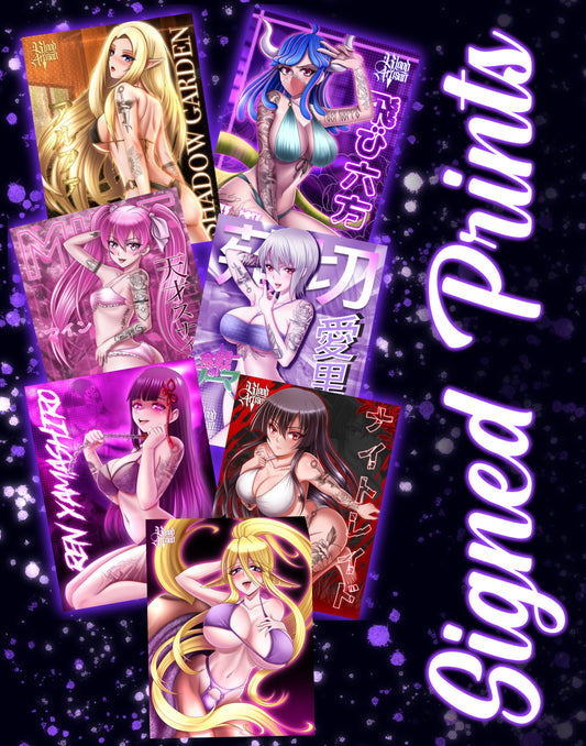 Seijin Otaku Fest Signed Prints (Denver Co.)