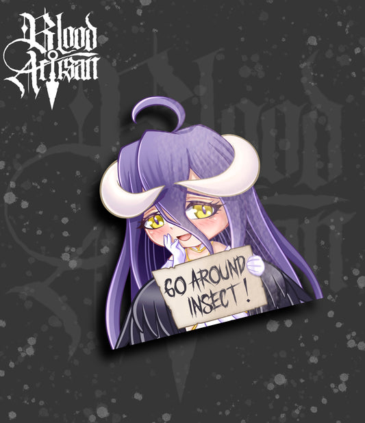 Albedo Chibi Peeker