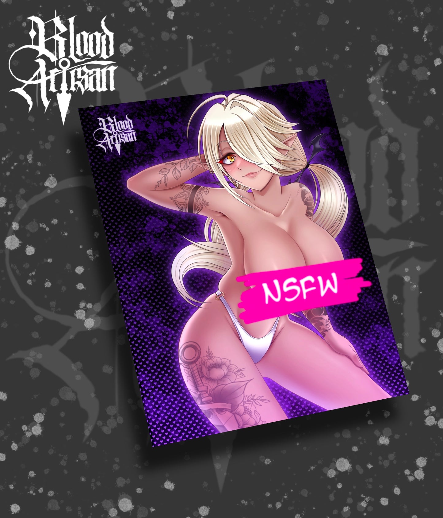 Ami Succubus NSFW Print