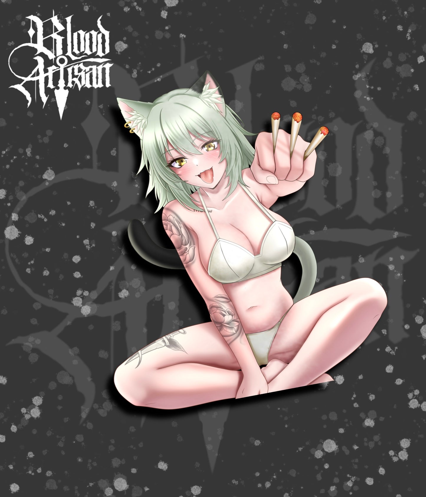 Yani Neko Decal