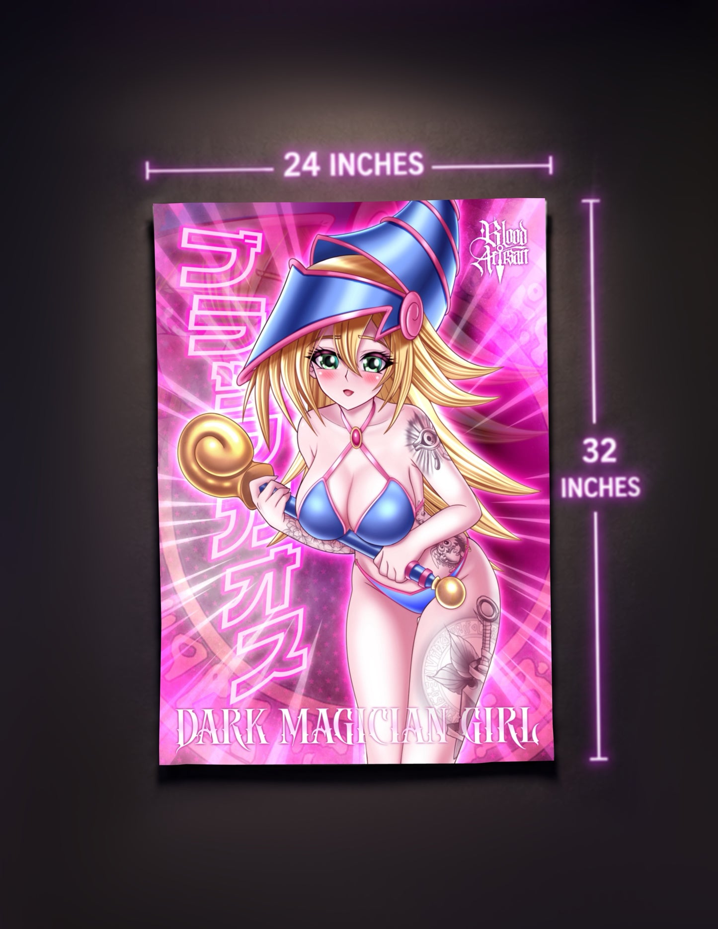 Dark Magician Girl V2 Flag