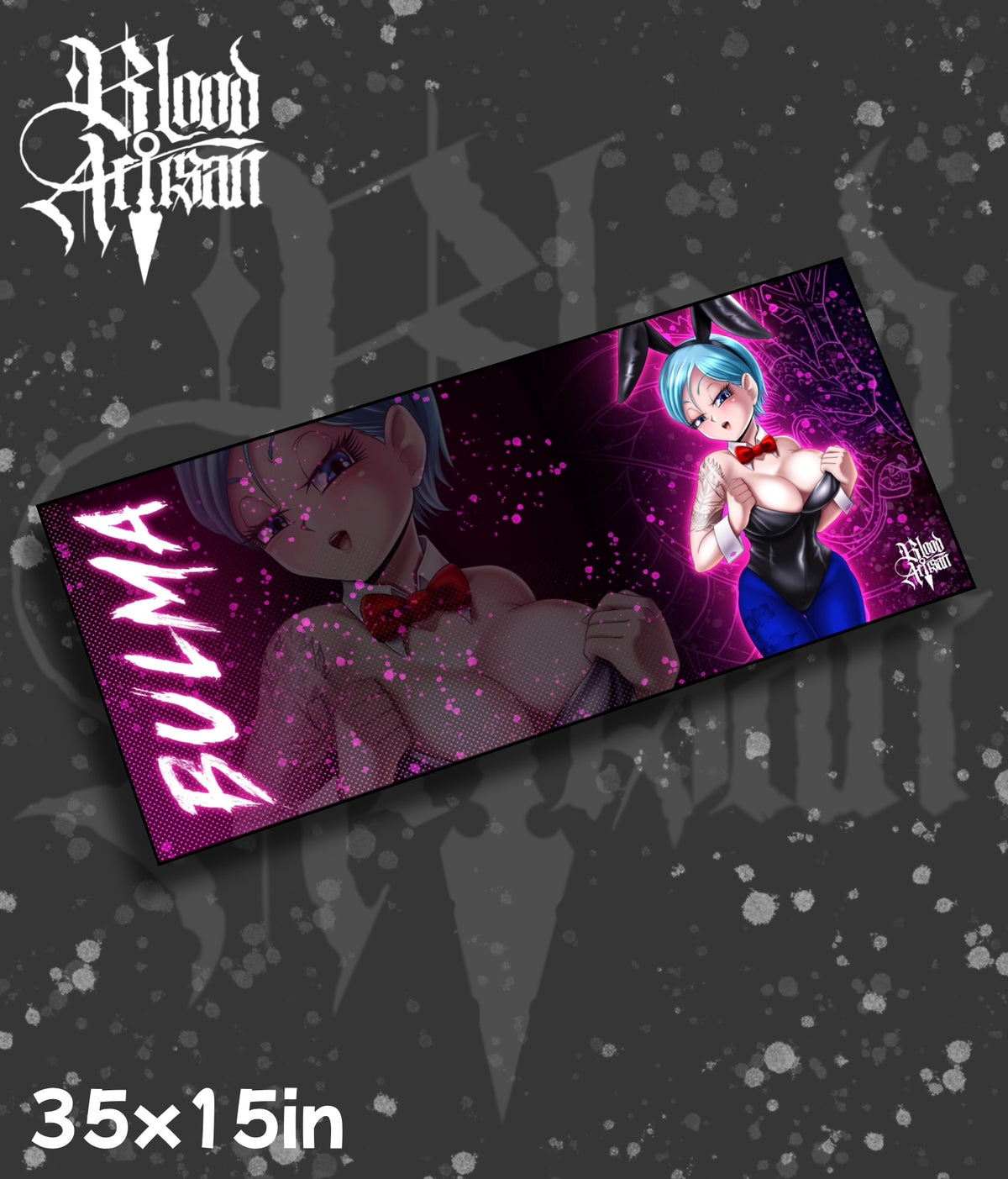 Bulma Bunny girl DeskMat