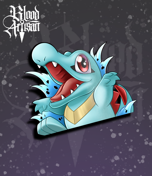 Totodile Peeker