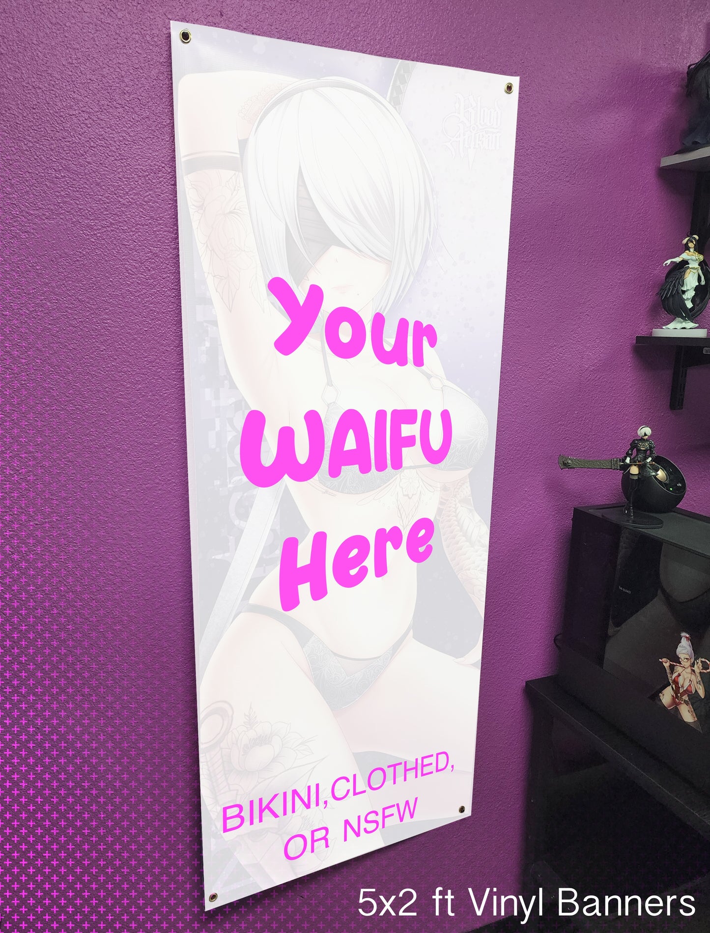 Waifu Vinyl Banners