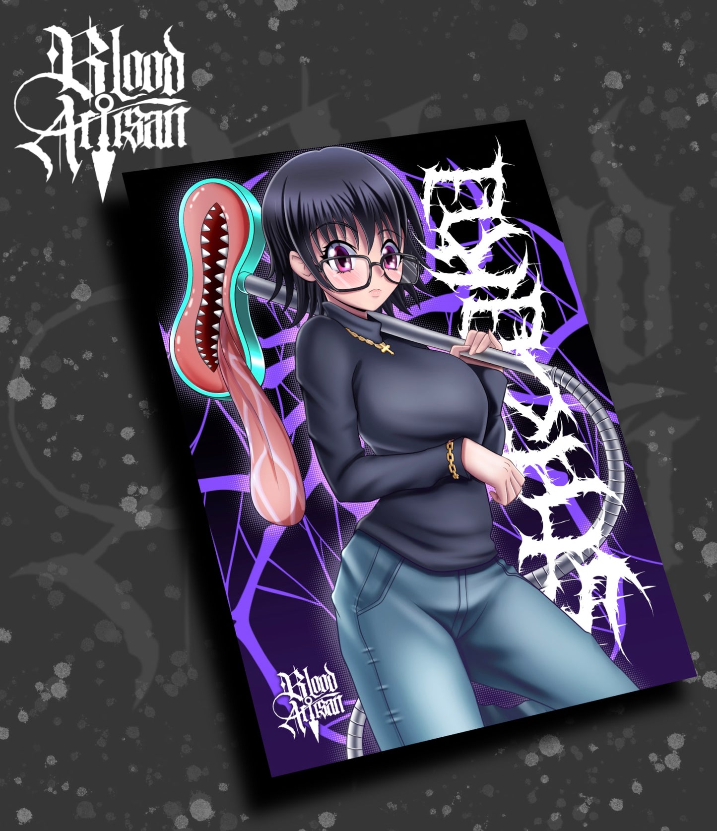 Shizuku Murasaki Clothed Print