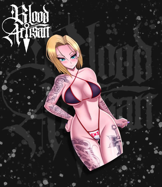 Android 18 V2 Decal