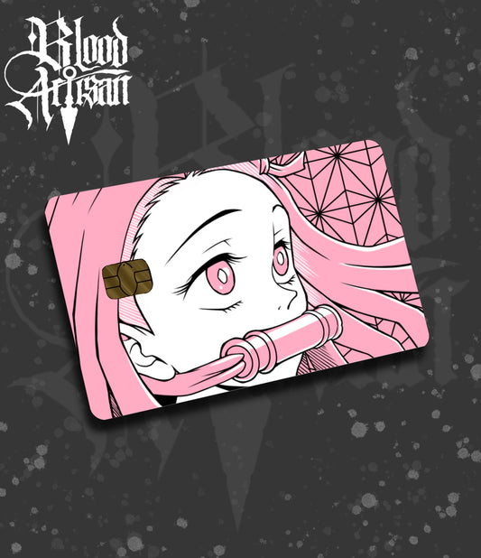 Nezuko Pink Card