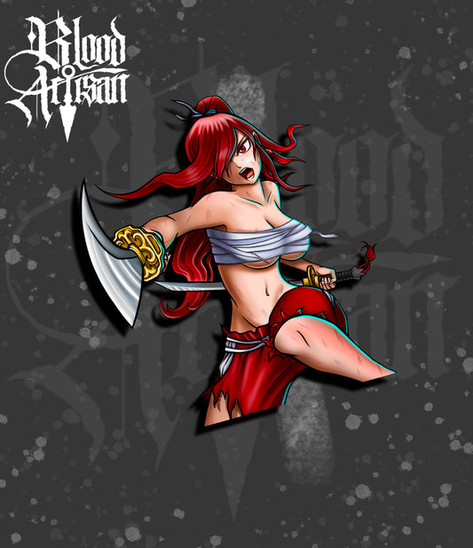 Erza V2 Fighting Decal