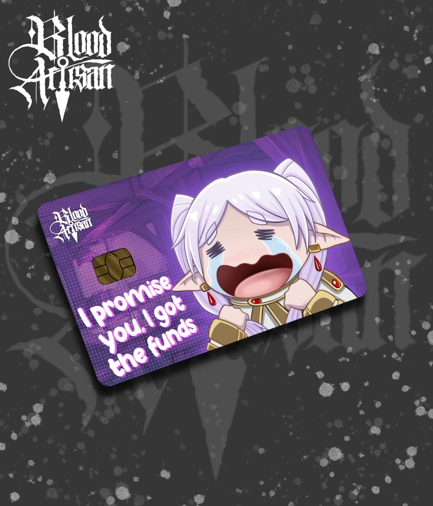 Frieren Crying Card