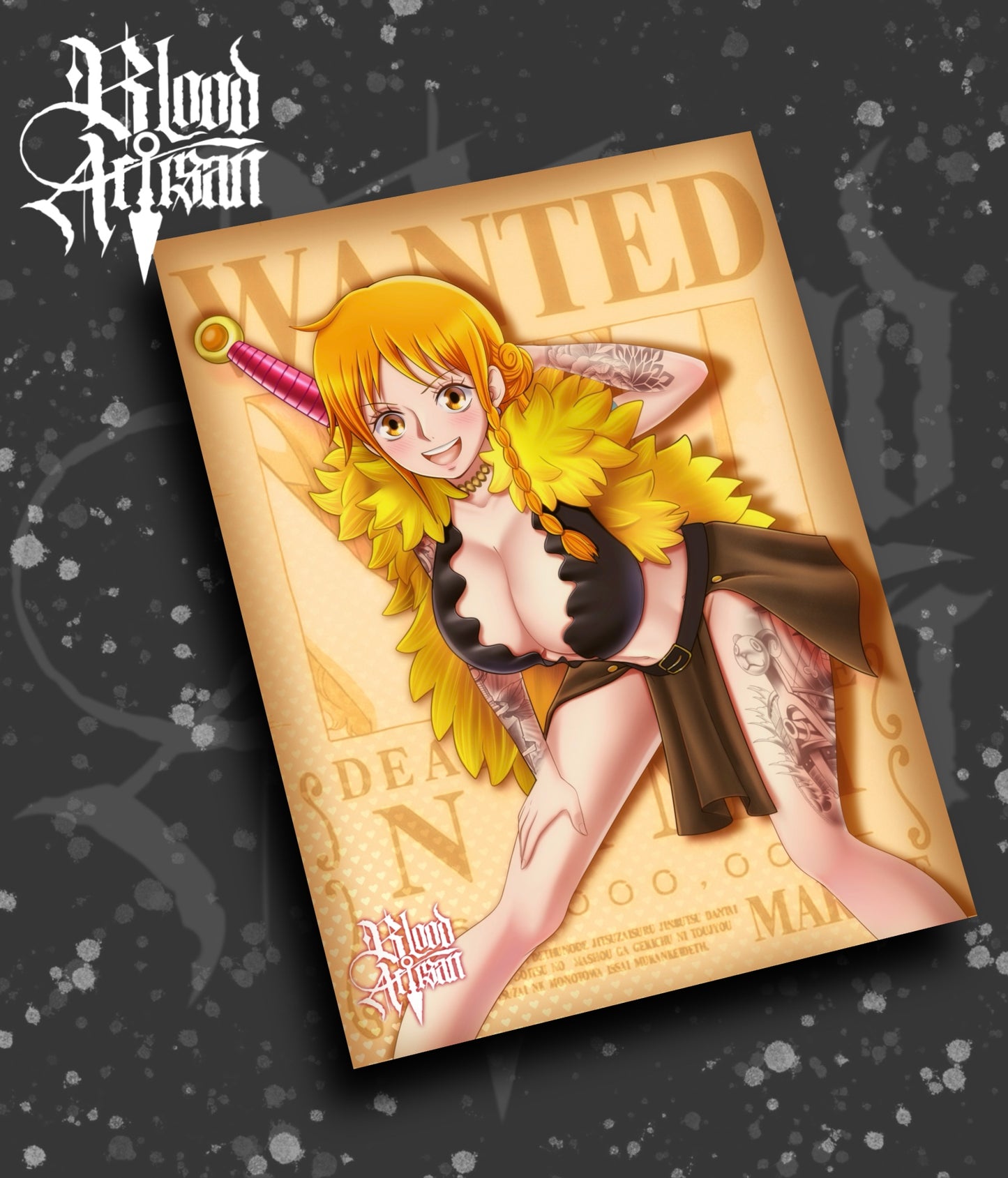 Nami V4 Clothed Print