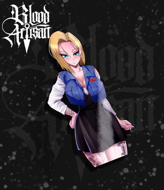 Android 18 V2 Street Wear Decal
