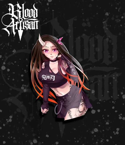 Nezuko Techwear Decal
