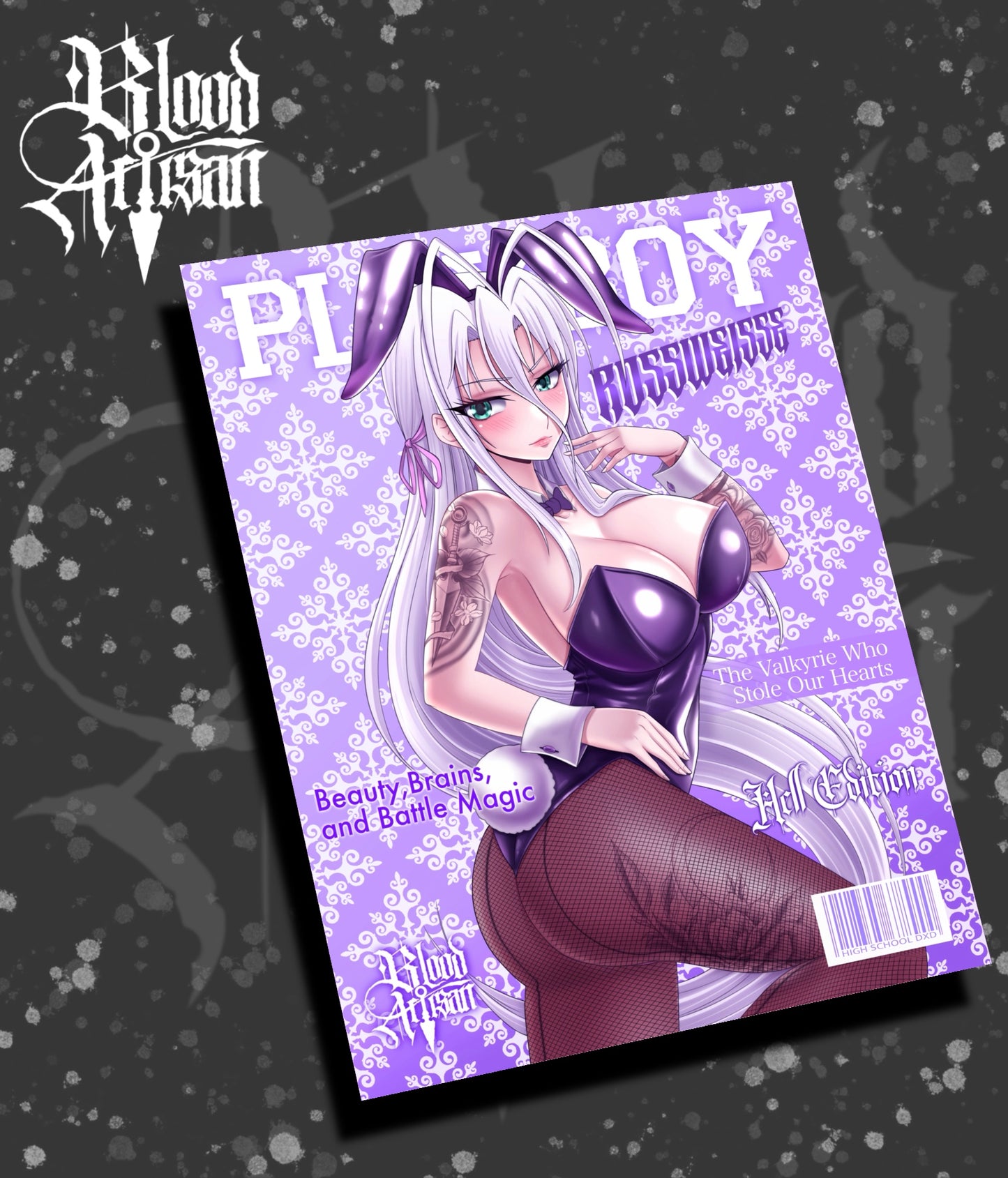 Rossweisse Bunny Print