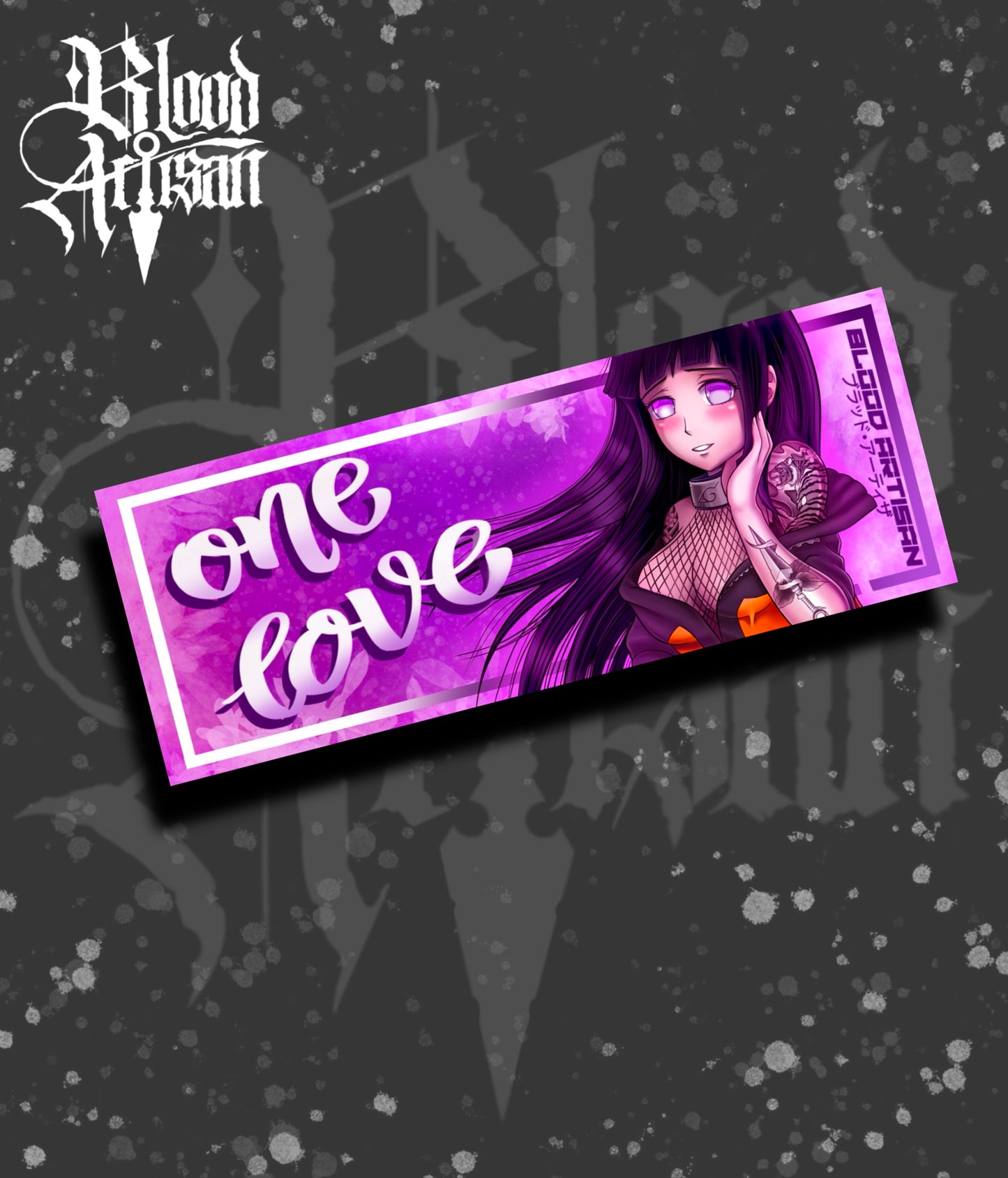 Hinata One Love Bumper Sticker
