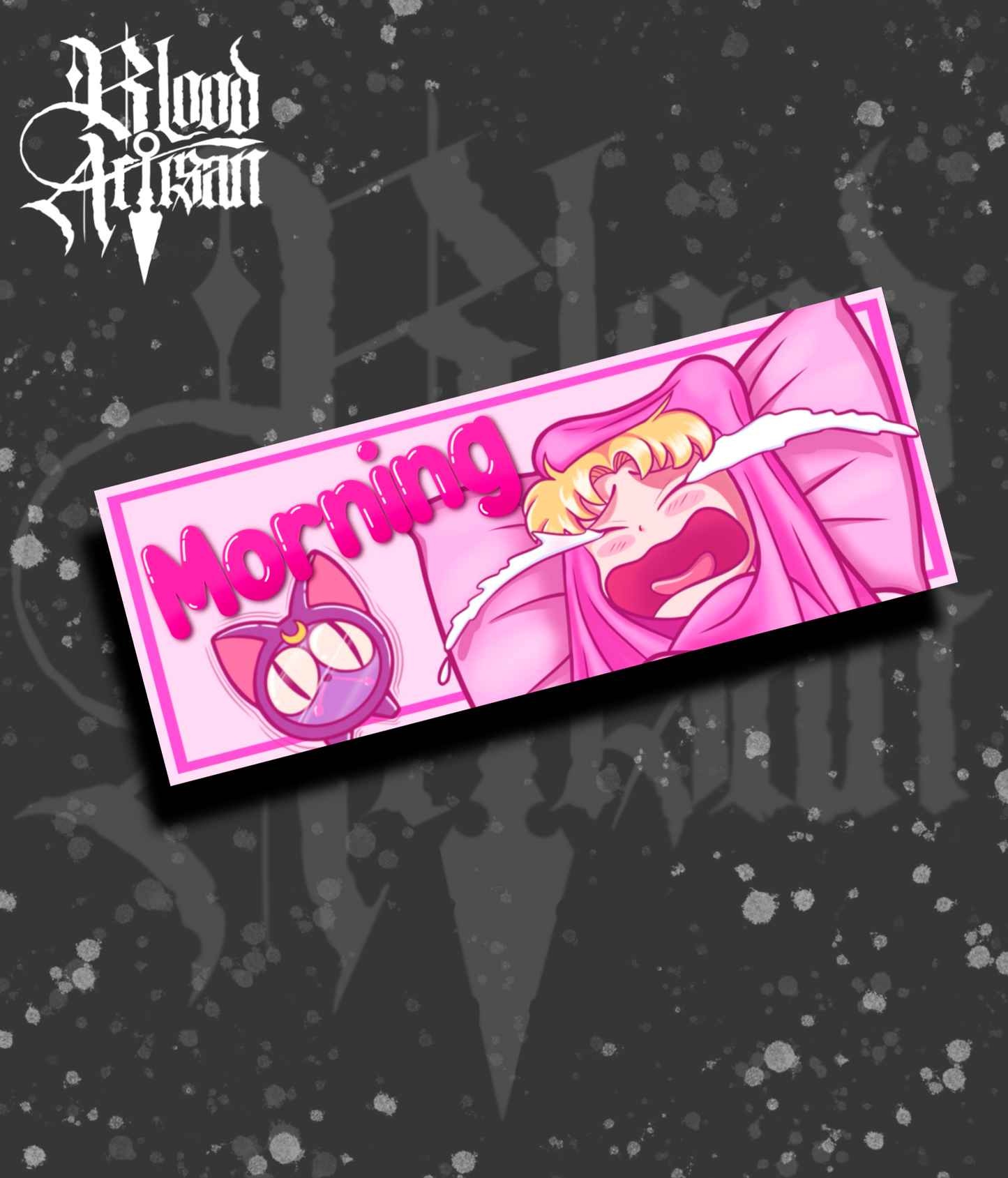 Sailor Moon Mornings Bumper Sticker