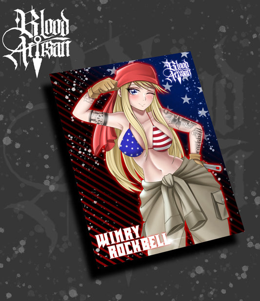 Winry Clothed Print