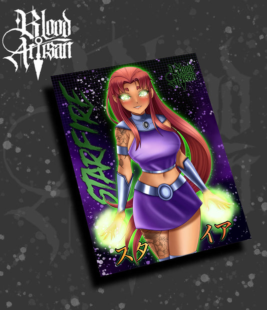 Starfire Clothed Print