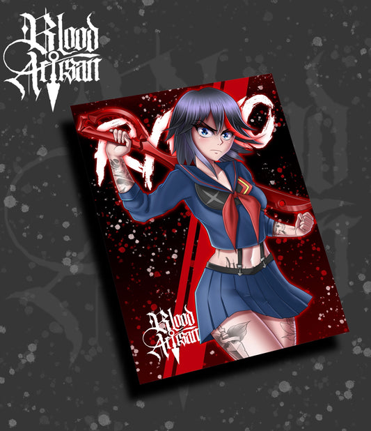 Ryuko Clothed Print