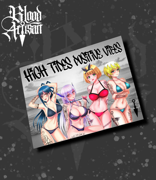 Chained Soldier Girls Print