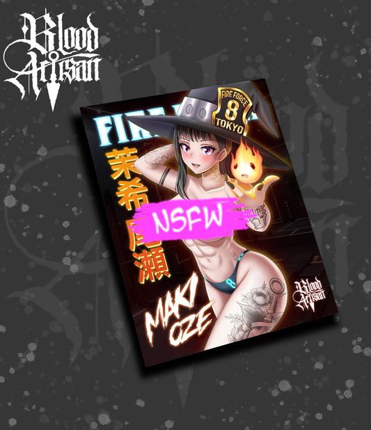 Maki Oze NSFW Print