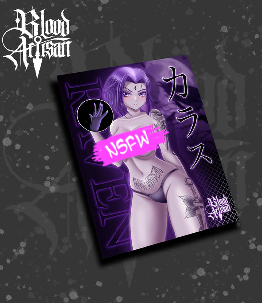 Raven NSFW Print