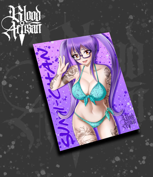 Sumi Chan V2 Print