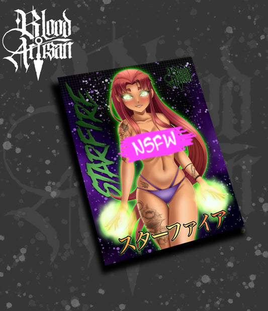 Starfire NSFW Print