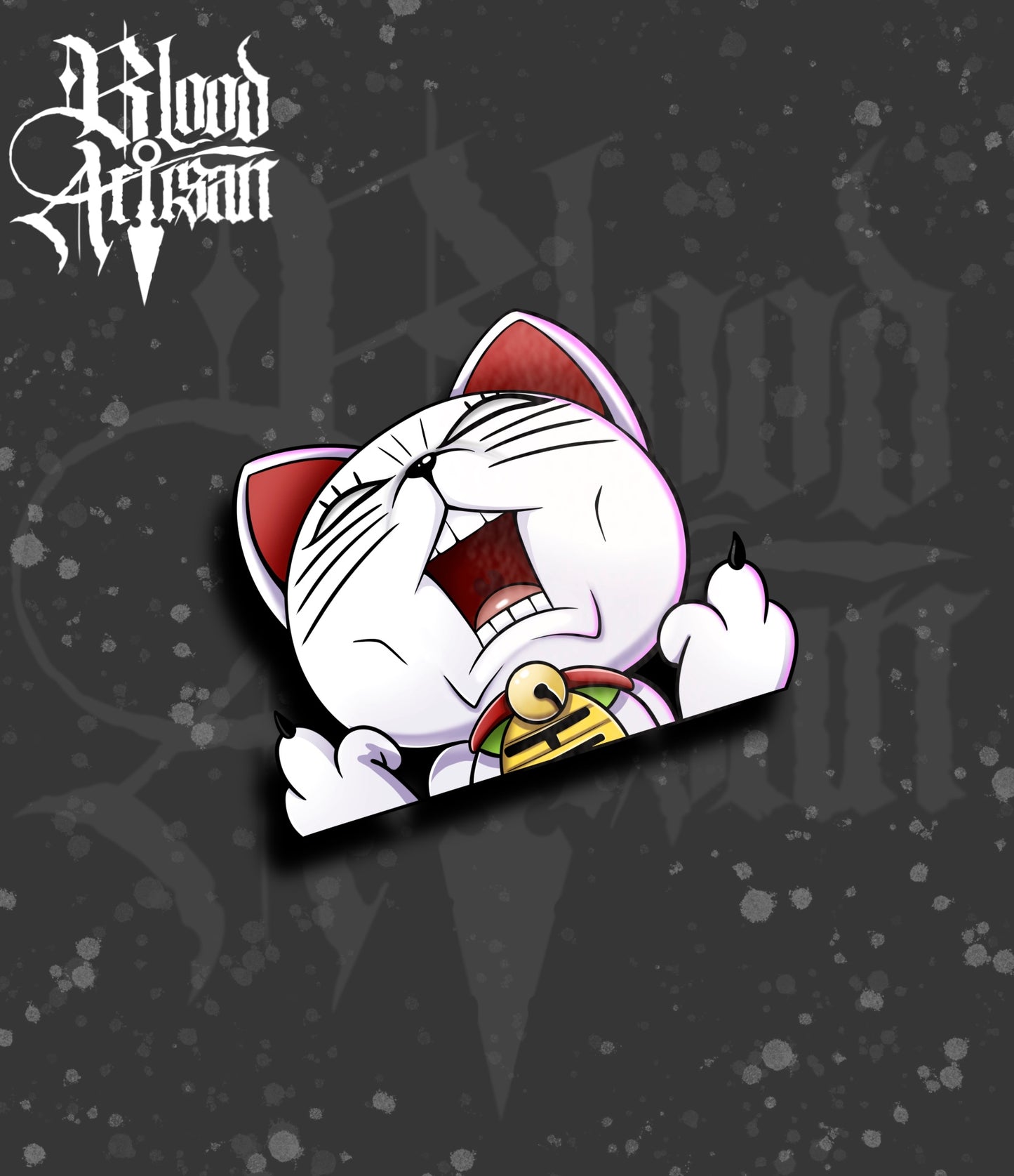 Turbo Granny Middle Finger Peeker