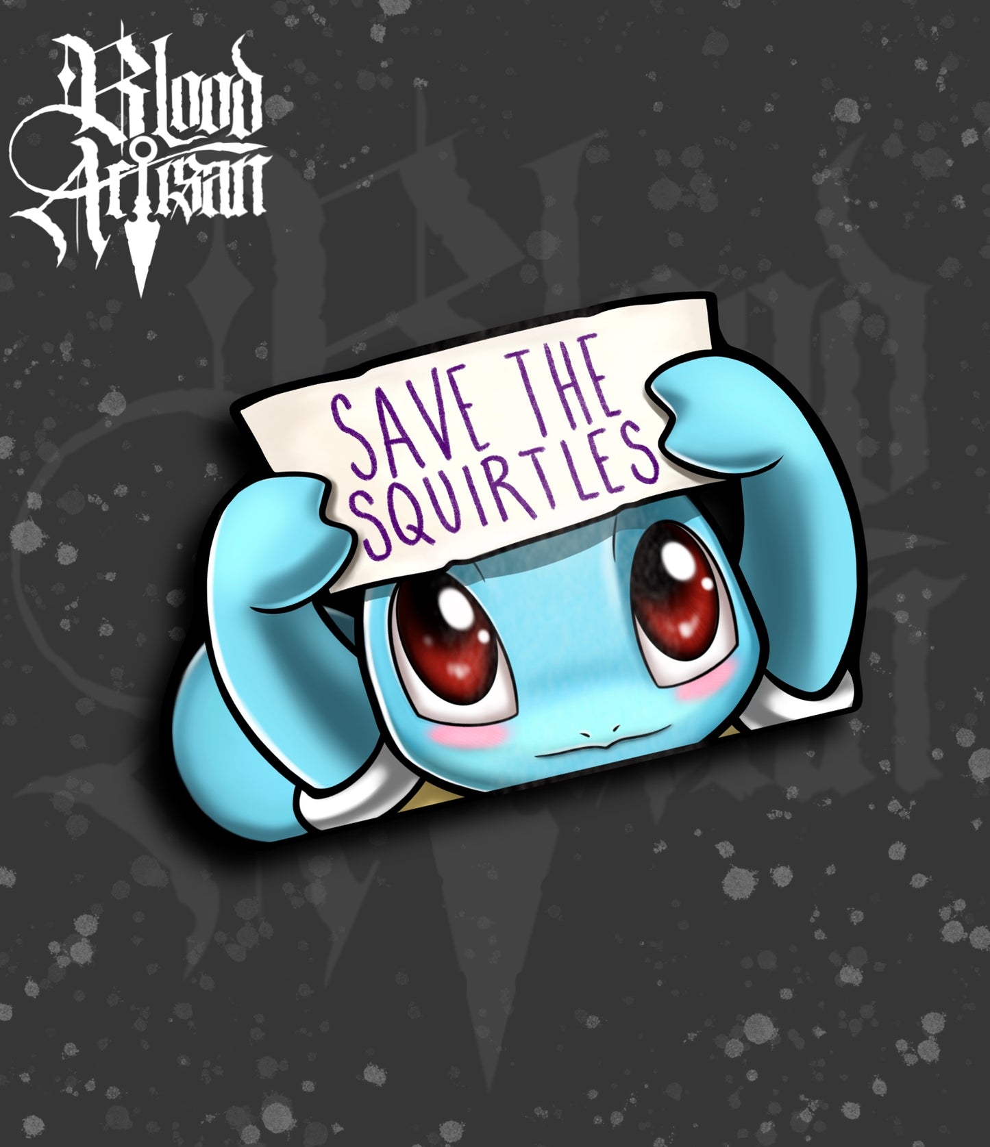 Save the Squirtles Peeker