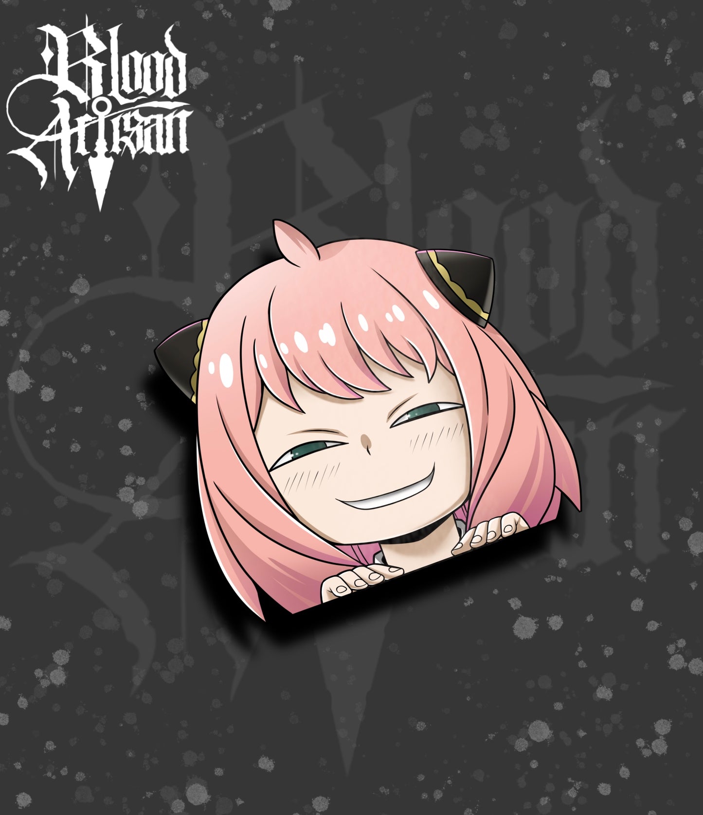 Anya Smug Face Peeker