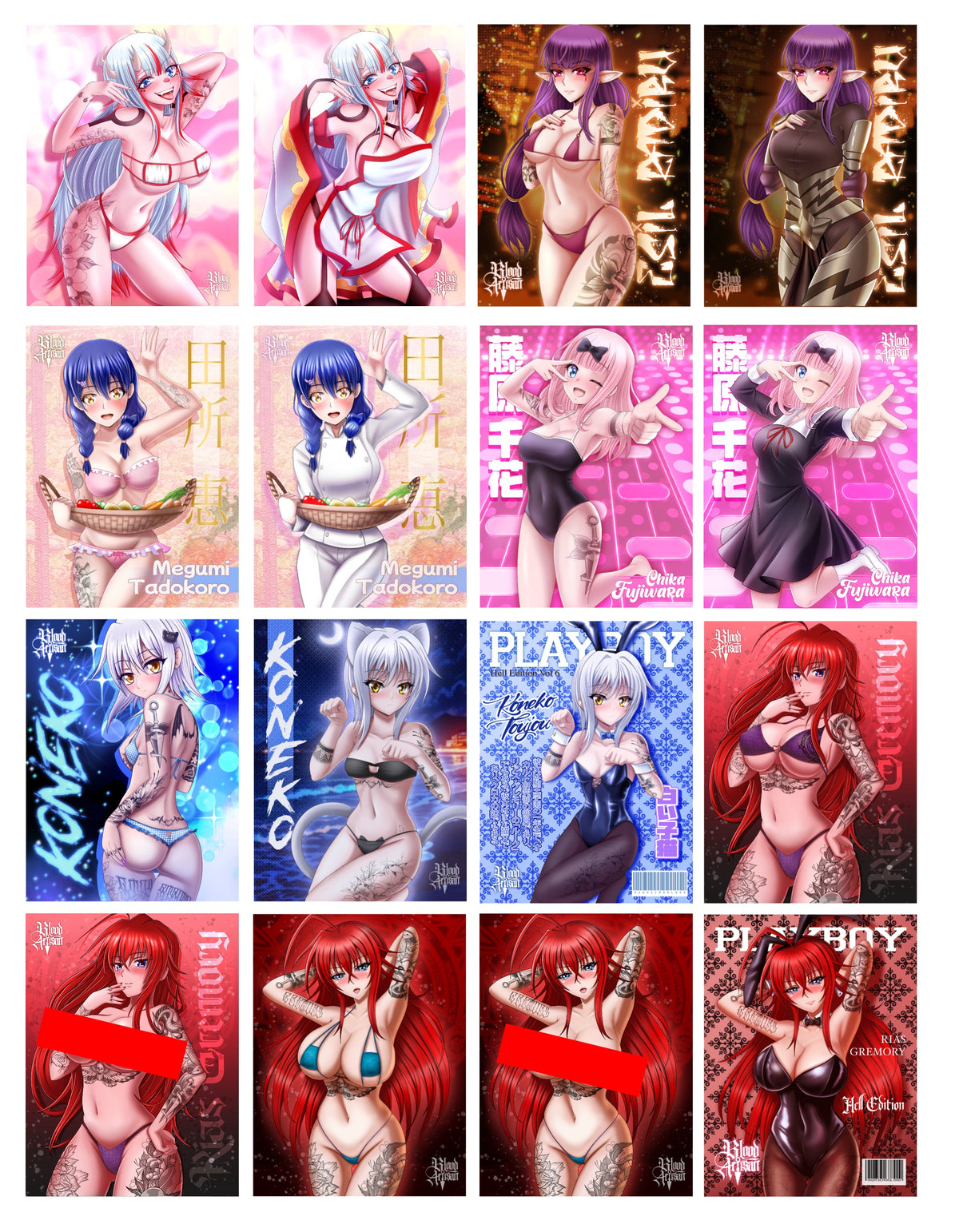 Tsumi Con Texas Signed Prints