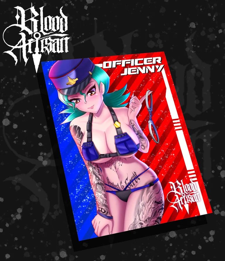 Officer Jenny Print
