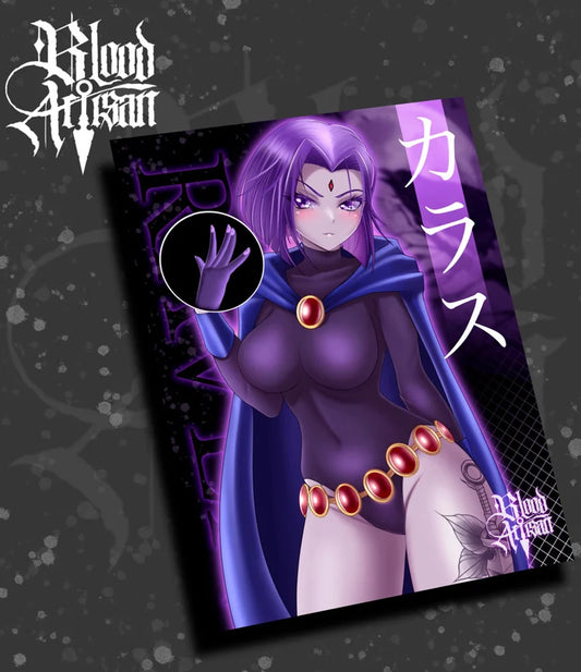 Raven Clothed Print