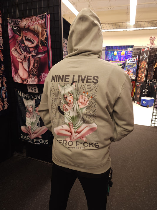 Nine Lives Hoodie Minty